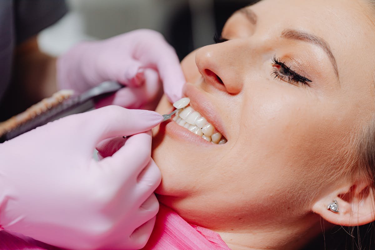 Porcelain crown procedure Miami